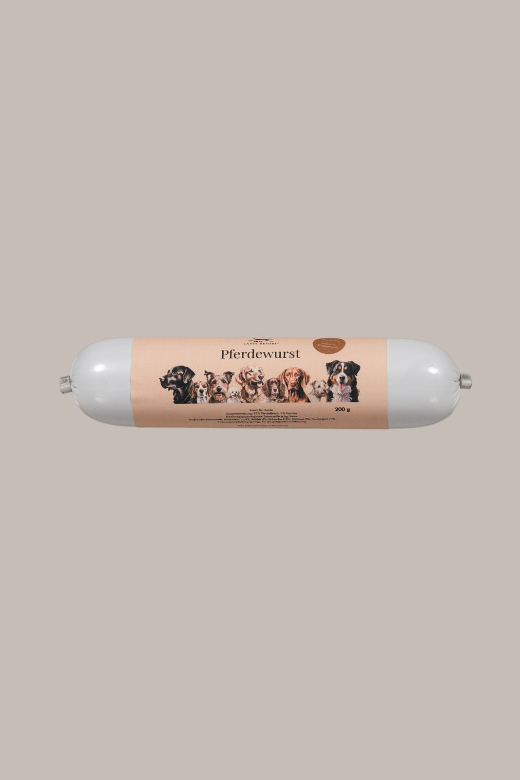 Snack Wurst Pferd mit 97% Fleischanteil